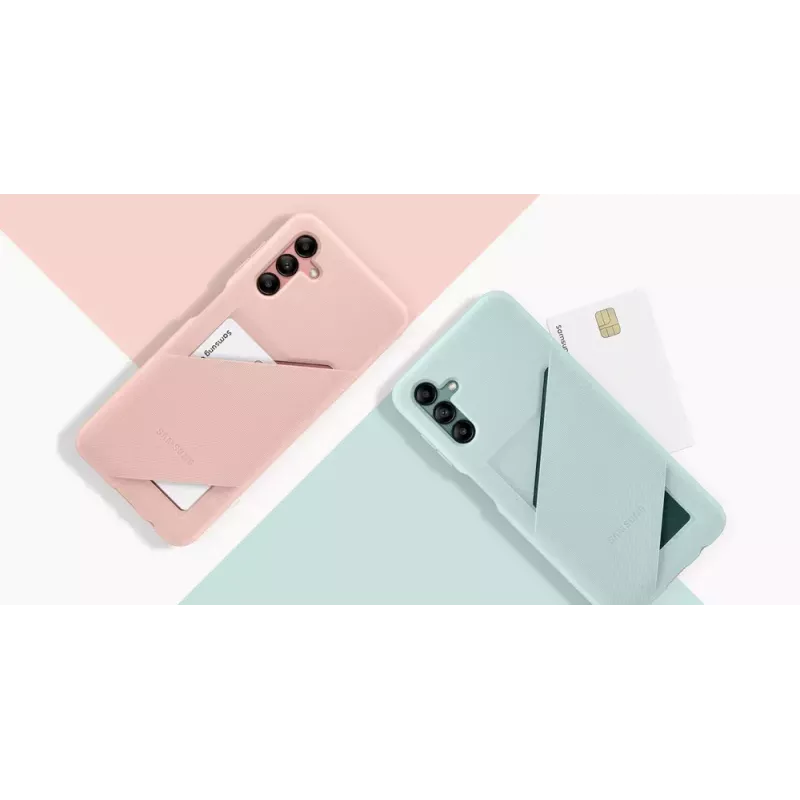 Phone case Samsung EF-OA047TGEGWW cover for Galaxy A04s, TPU, for 16.5 cm (6.5 inch) screen, green, 1 card pocket