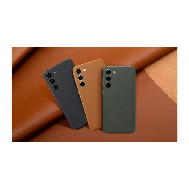 Samsung EF-VS916LAEGWW mobile phone case 16.8 cm (6.6 inch) Cover Brown
