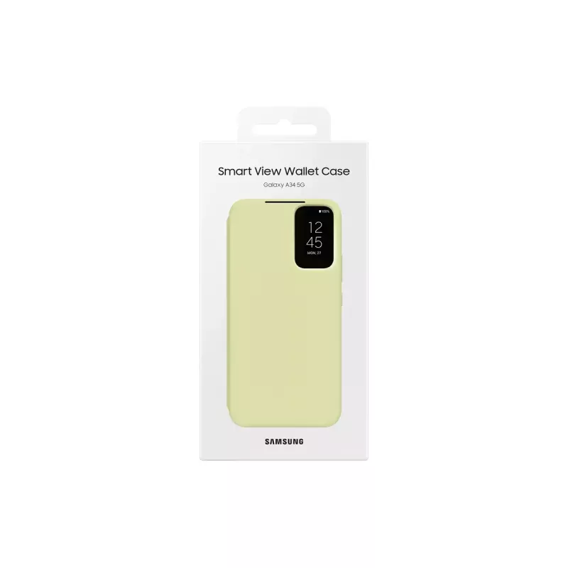 Samsung EF-ZA346 mobile phone case 16.8 cm (6.6 inch) Wallet case Lime