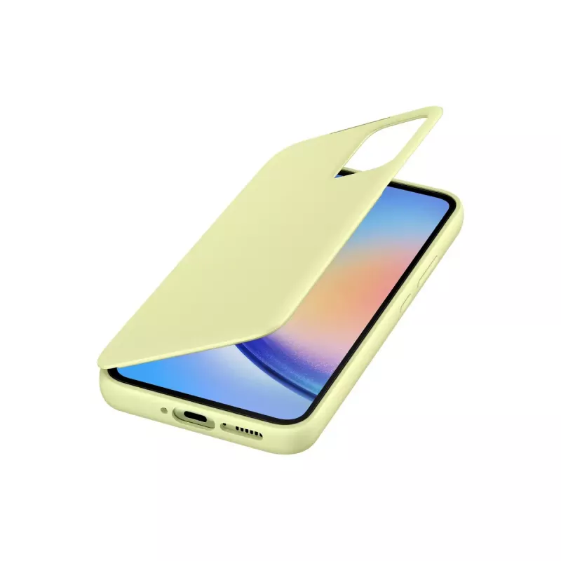 Samsung EF-ZA346 mobile phone case 16.8 cm (6.6 inch) Wallet case Lime