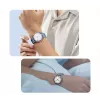 Band for Samsung smartwatches ET-SVR94LUEGEU — Beige fabric replacement strap