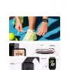Samsung Galaxy Fit3 4.06 cm (1.6 inch) AMOLED 40 mm Digital 256 x 402 pixels Touchscreen Grey