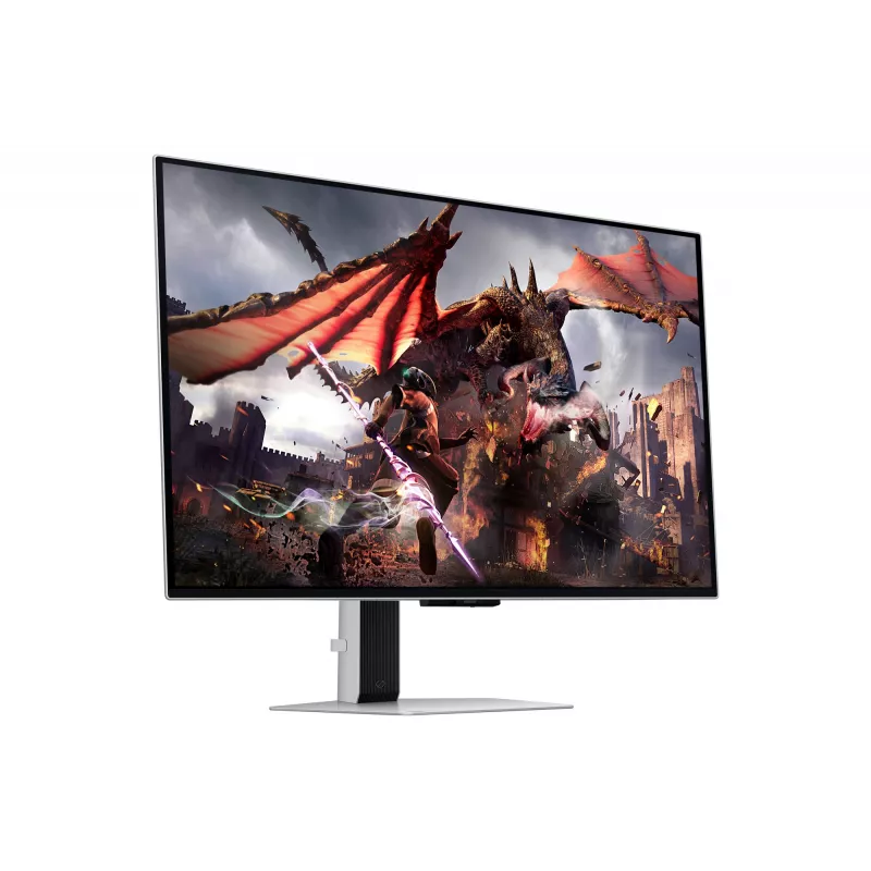 Samsung G80SD computer monitor 81.3 cm (32 inch) 3840 x 2160 pixels 4K Ultra HD OLED Silver