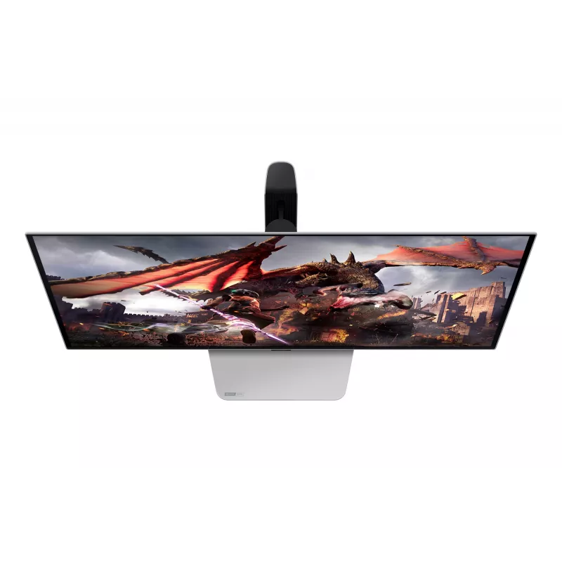 Samsung G80SD computer monitor 81.3 cm (32 inch) 3840 x 2160 pixels 4K Ultra HD OLED Silver