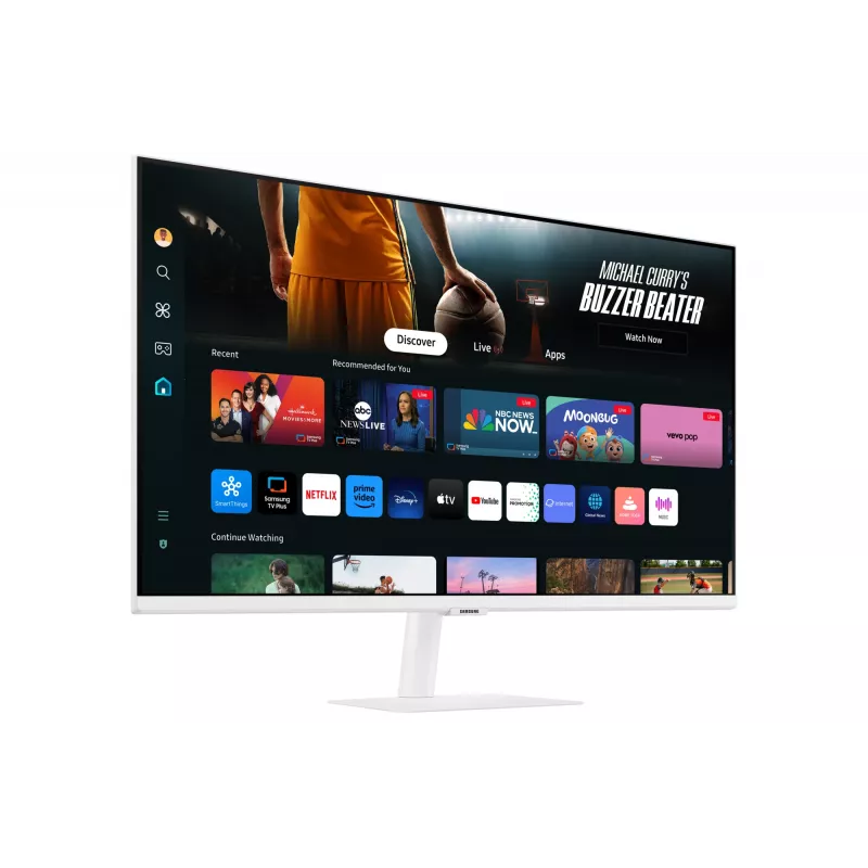 Samsung M70D computer monitor 81.3 cm (32 inch) 3840 x 2160 pixels 4K Ultra HD LED White