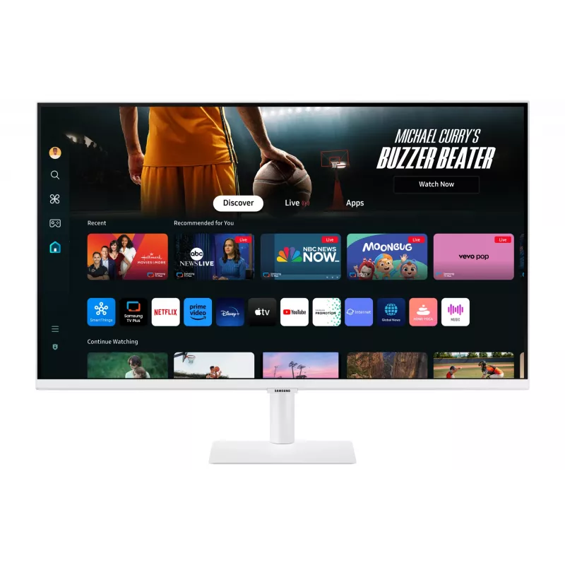 Samsung M70D computer monitor 81.3 cm (32 inch) 3840 x 2160 pixels 4K Ultra HD LED White