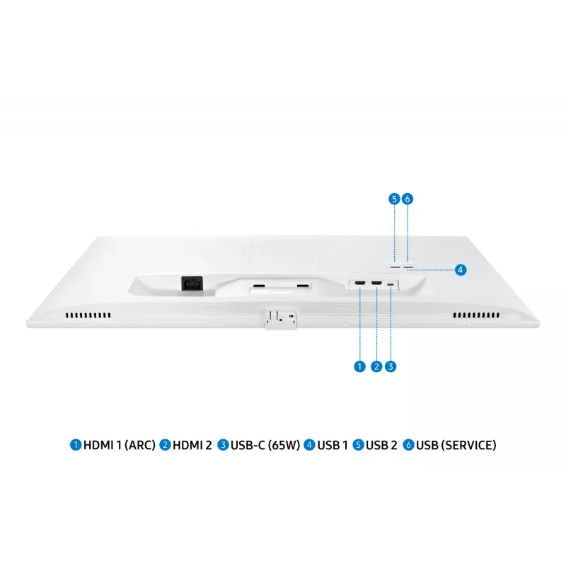Samsung M70D computer monitor 81.3 cm (32 inch) 3840 x 2160 pixels 4K Ultra HD LED White