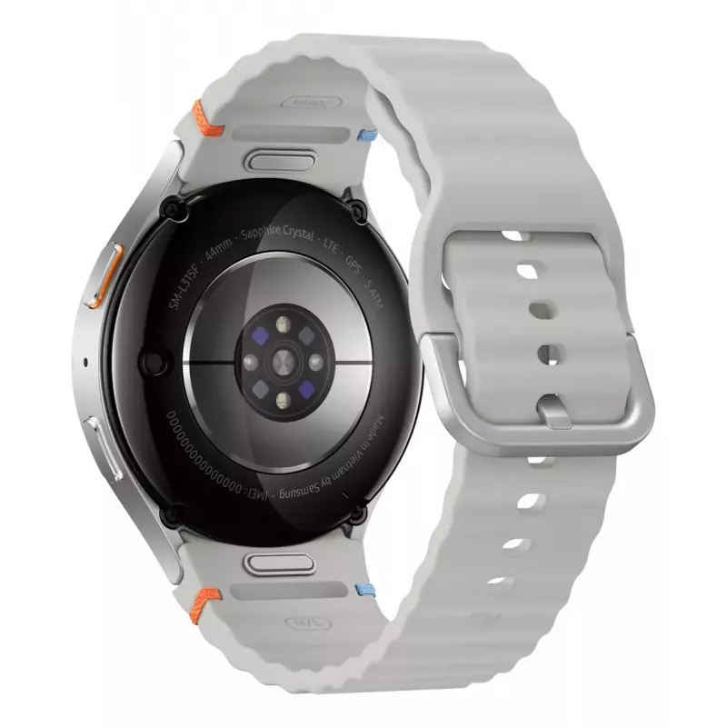 Samsung Galaxy Watch7 3.81 cm (1.5 inch) AMOLED 44 mm Digital 480 x 480 pixels Touchscreen 4G Silver Wi-Fi GPS (satellite)