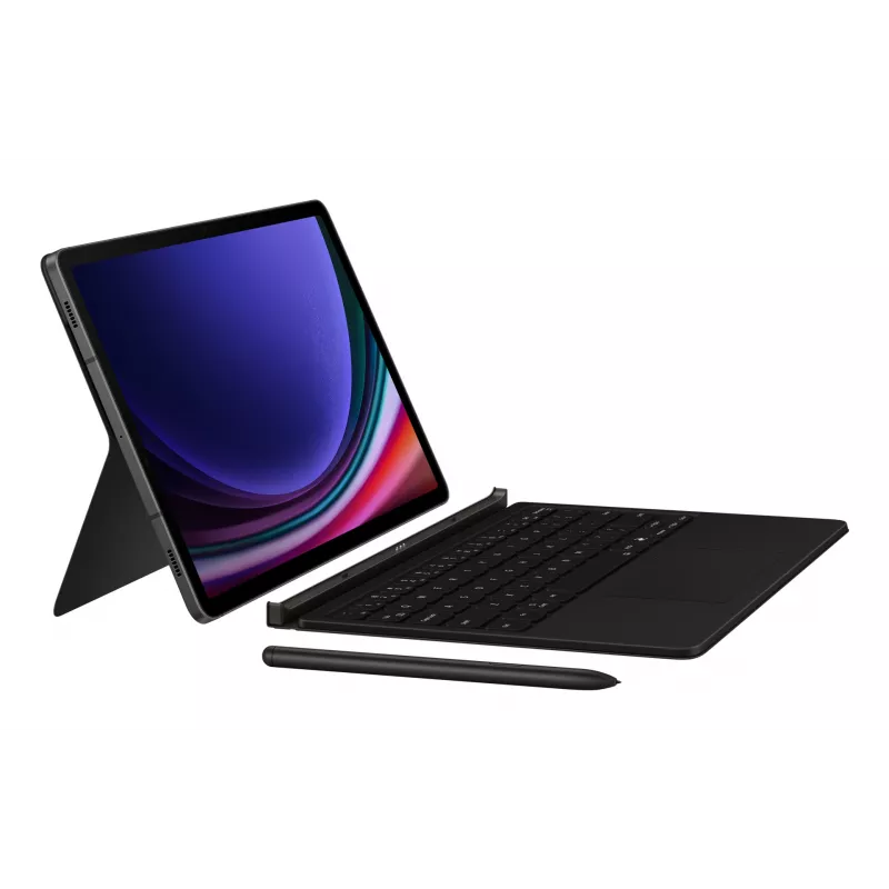 Keyboard Samsung EF-DX725 Nordic Pogo Pin Black Touchpad