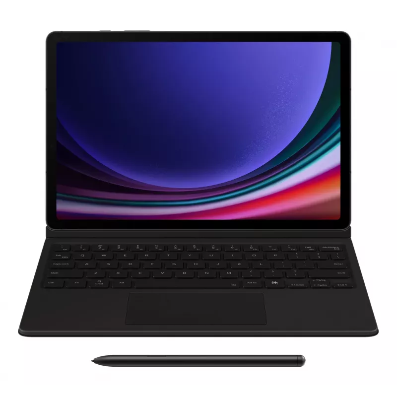 Keyboard Samsung EF-DX725 Nordic Pogo Pin Black Touchpad