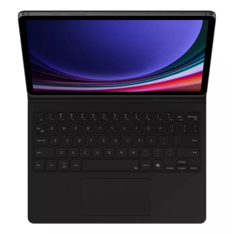 Keyboard Samsung EF-DX725 Nordic Pogo Pin Black Touchpad