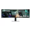 Samsung G91SD computer monitor 124.5 cm (49 inch) 5120 x 1440 pixels Dual QHD OLED Silver