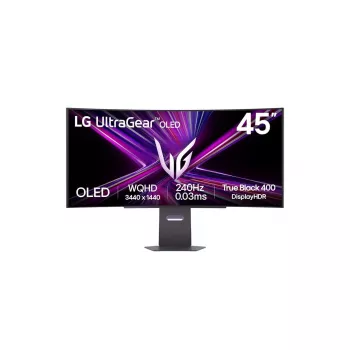 LG 45GX900A-B computer monitor 113 cm (44.5 inch) 3440 x 1440 pixels Wide Quad HD OLED Black