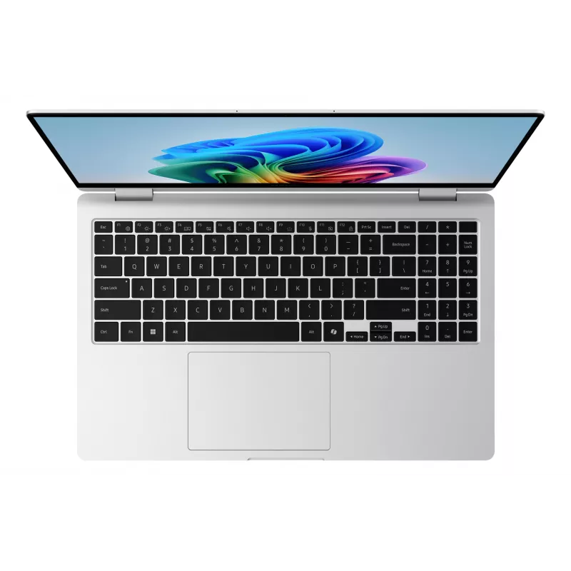 Samsung NP750QHAA-EXP Intel Core Ultra 7 256V Hybrid (2-in-1) 39.6 cm (15.6 inch) Touchscreen Full HD 16 GB LPDDR5x-SDRAM 512 GB SSD Wi-Fi 7 (802.11be) Windows 11 Home Silver