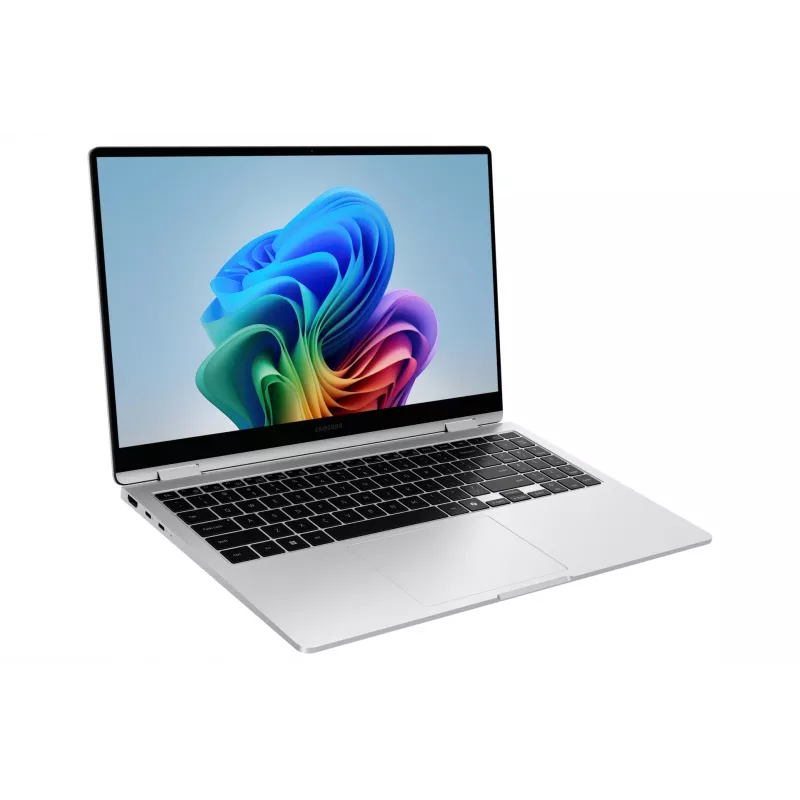 Samsung NP750QHAA-EXP Intel Core Ultra 7 256V Hybrid (2-in-1) 39.6 cm (15.6 inch) Touchscreen Full HD 16 GB LPDDR5x-SDRAM 512 GB SSD Wi-Fi 7 (802.11be) Windows 11 Home Silver