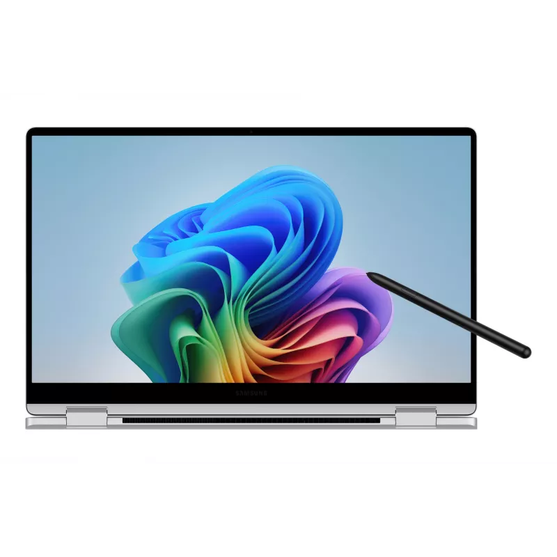 Samsung NP750QHAA-EXP Intel Core Ultra 7 256V Hybrid (2-in-1) 39.6 cm (15.6 inch) Touchscreen Full HD 16 GB LPDDR5x-SDRAM 512 GB SSD Wi-Fi 7 (802.11be) Windows 11 Home Silver