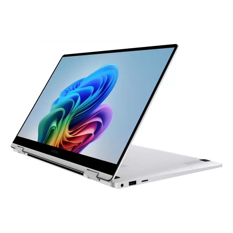 Samsung NP750QHAA-EXP Intel Core Ultra 7 256V Hybrid (2-in-1) 39.6 cm (15.6 inch) Touchscreen Full HD 16 GB LPDDR5x-SDRAM 512 GB SSD Wi-Fi 7 (802.11be) Windows 11 Home Silver