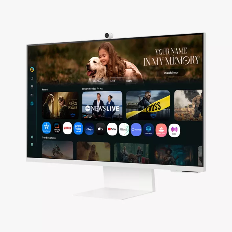 Samsung M8 M80F computer monitor 81.3 cm (32 inch) 3840 x 2160 pixels 4K Ultra HD LCD White