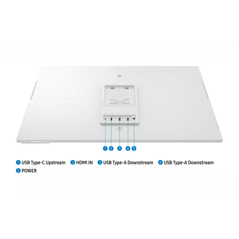 Samsung M8 M80F computer monitor 81.3 cm (32 inch) 3840 x 2160 pixels 4K Ultra HD LCD White