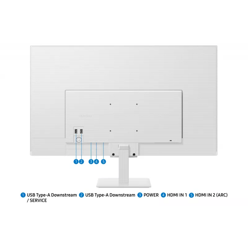 Samsung M5 M50F computer monitor 81.3 cm (32 inch) 1920 x 1080 pixels Full HD LCD White