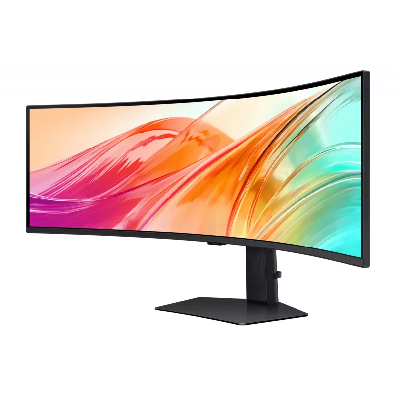 Samsung S95UC computer monitor 124.5 cm (49 inch) 5120 x 1440 pixels Dual QHD LCD Black