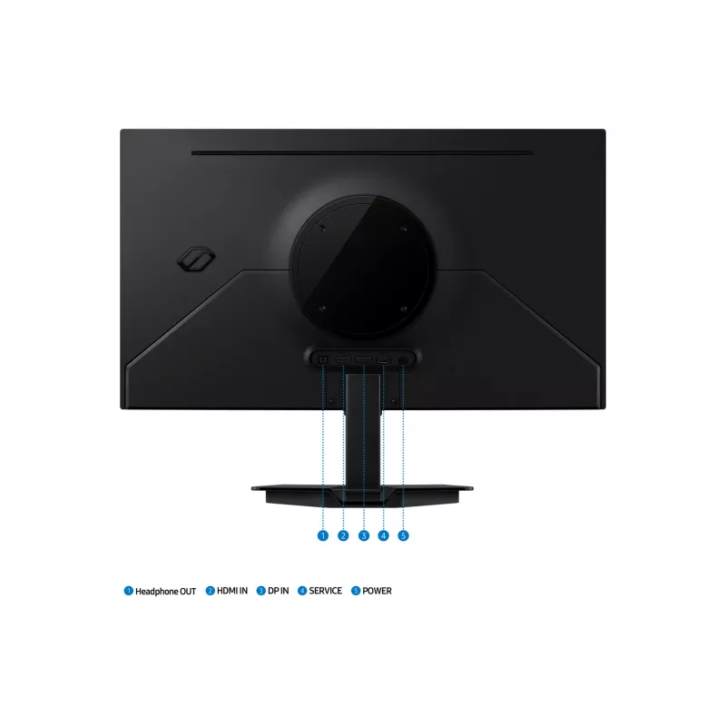 Samsung G50F computer monitor 68.6 cm (27 inch) 2560 x 1440 pixels Quad HD OLED Black