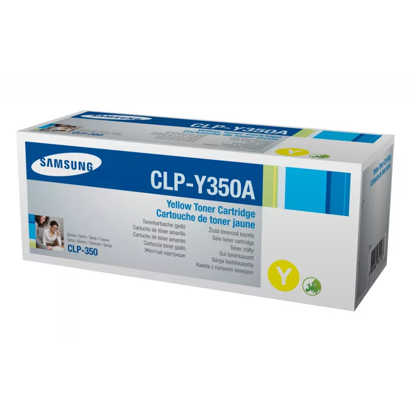 Samsung CLP-Y350A toner cartridge 1 pc(s) Original Yellow