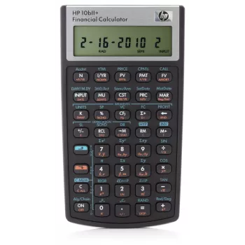 HP 10bII+, Pocket, Financial, 1 lines, Black