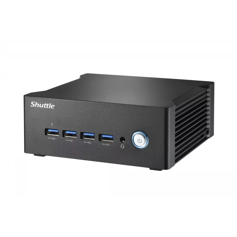 Shuttle Nano PC NT10H9, Intel Core Ultra 9 185H, Intel Arc graphics, 2xHDMI, 2xUSB 4.0 (DP), 2x2.5Gbit LAN, incl. VESA 24/7 permanent operation