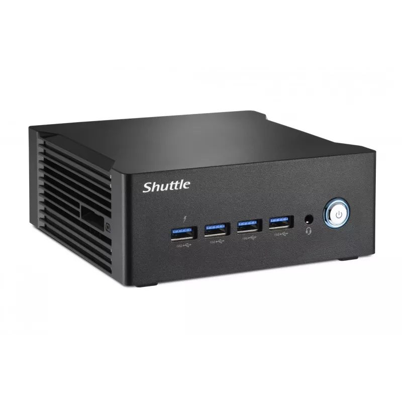 Shuttle Nano PC NT10H9, Intel Core Ultra 9 185H, Intel Arc graphics, 2xHDMI, 2xUSB 4.0 (DP), 2x2.5Gbit LAN, incl. VESA 24/7 permanent operation