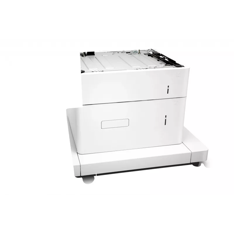 HP LaserJet 1x550-sheet and 2000-sheet HCI Feeder and Stand