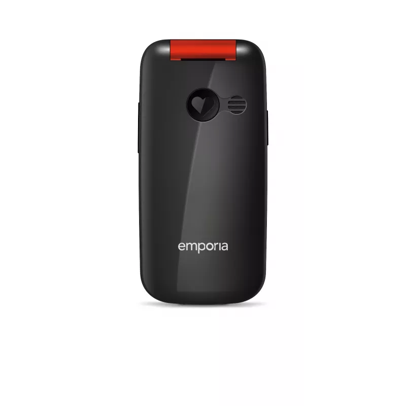 Emporia emporiaONE 6.1 cm (2.4 inch) 80 g Black, Red Senior phone