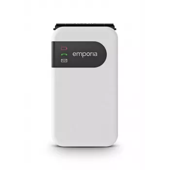 Emporia SIMPLICITYglam 7.11 cm (2.8 inch) 106 g White Senior phone