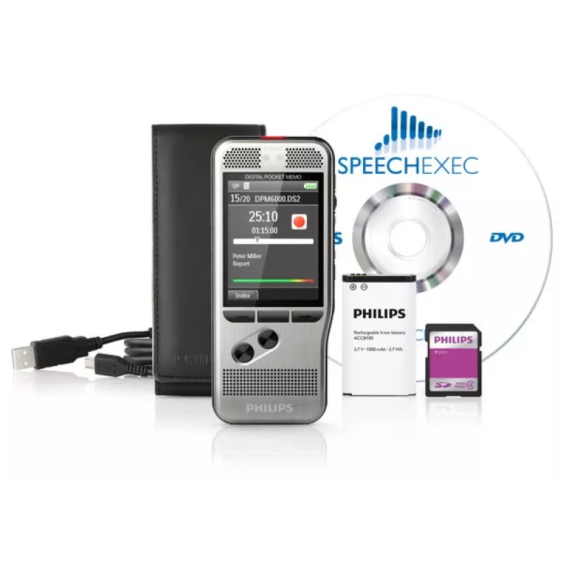 Philips DPM6000 Flash card Black, Silver
