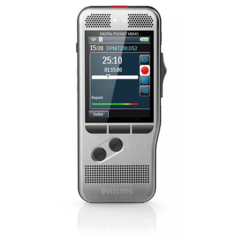 Philips DPM 7200 Flash card Stainless steel