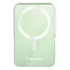 Verbatim Charge 'n' Go Magnetic Wireless Power Bank with stand - 10000 mAh Green