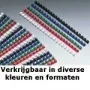 GBC CombBind Binding Combs 14mm A4 21R, Blue, 125 sheets, Polyvinyl chloride (PVC), A4, 100 pc(s)