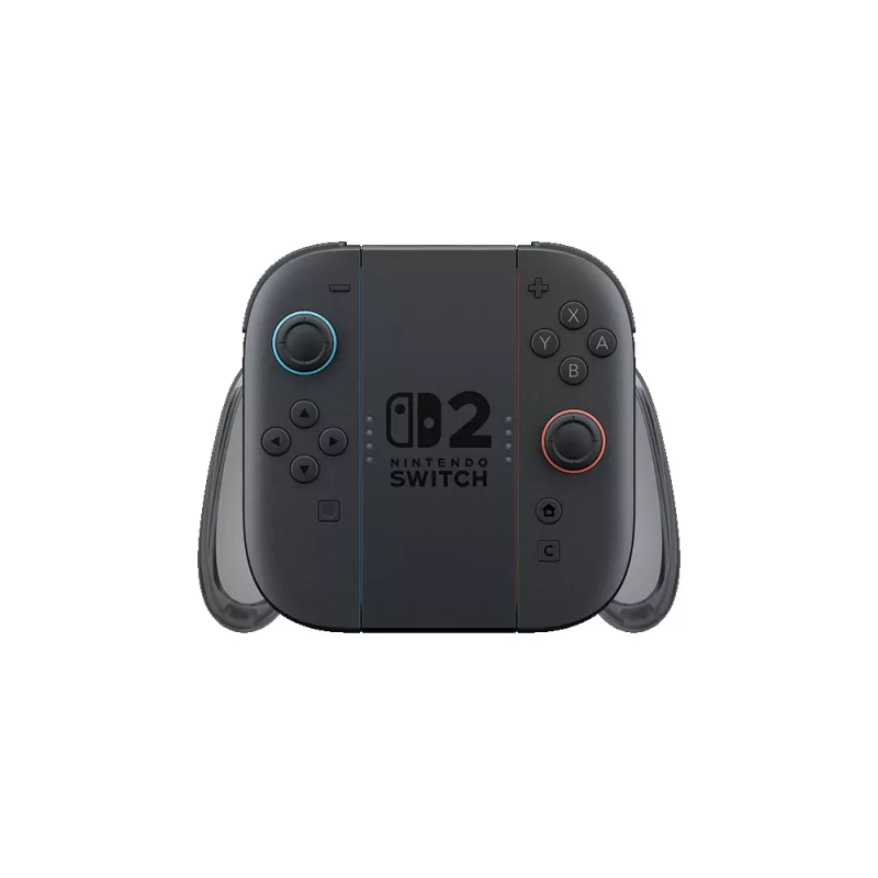 Nintendo Joy-Con 2 Charging Grip, Nintendo Switch 2, Controller grip, Black, Transparent, Plastic, Nintendo, Joy-Con 2