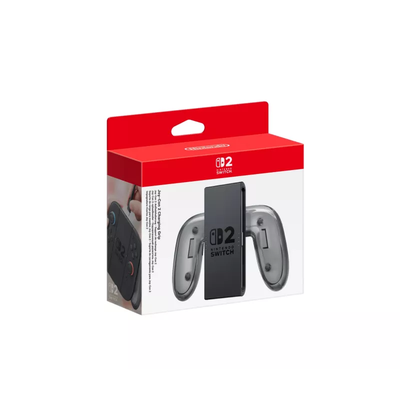 Nintendo Joy-Con 2 Charging Grip, Nintendo Switch 2, Controller grip, Black, Transparent, Plastic, Nintendo, Joy-Con 2