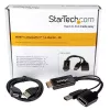 StarTech.com HDMI to DisplayPort Adapter - 4K 30Hz, 3840 x 2160 pixels, 1080p, 720p, 120 Hz, Black, MegaChips - STDP2600, Active video converter