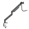 StarTech.com Desk Mount Dual Monitor Arm - Ergonomic Dual Monitor VESA Mount 32 inch (17.6lb) Displays - Crossbar Handle for Synchronized Full Motion - Height Adjustable - C-Clamp/Grommet