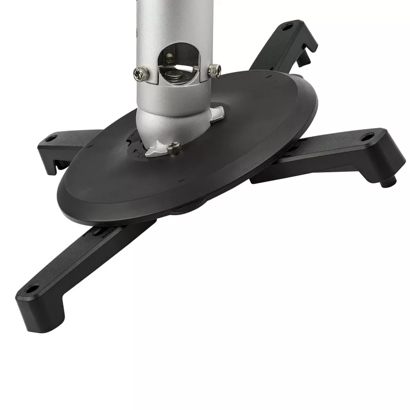 StarTech.com Universal Ceiling Projector Mount - Heavy Duty Height Adjustable/Extendable Pole Mount 5-22.7 inch from Ceiling - 33lb (15kg) - Tilt/Rotate - Hanging Projector Mount w/ Bracket