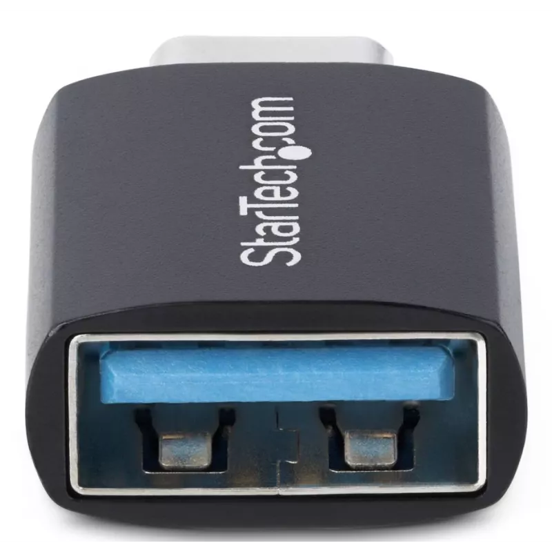 StarTech.com USB-C to USB-A Adapter, USB 5Gbps, Compact USB-C Male to USB-A Female Adapter, Durable Metal Housing, M/F