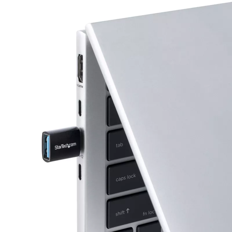 StarTech.com USB-C to USB-A Adapter, USB 5Gbps, Compact USB-C Male to USB-A Female Adapter, Durable Metal Housing, M/F
