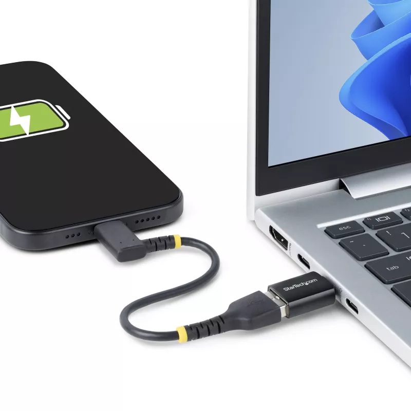 StarTech.com USB-C to USB-A Adapter, USB 5Gbps, Compact USB-C Male to USB-A Female Adapter, Durable Metal Housing, M/F