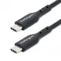 StarTech.com 1m (3.3ft) USB-C Charging Cable 2-Pack, USB C Cable, USB 2.0 Type-C Laptop Charger Cord, 60W 3A Power Delivery, TPE Jacket, USB-C Data Transfer Cable, M/M