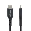 StarTech.com 1m (3.3ft) USB-C Charging Cable 2-Pack, USB C Cable, USB 2.0 Type-C Laptop Charger Cord, 60W 3A Power Delivery, TPE Jacket, USB-C Data Transfer Cable, M/M