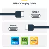 StarTech.com 1m (3.3ft) USB-C Charging Cable 2-Pack, USB C Cable, USB 2.0 Type-C Laptop Charger Cord, 60W 3A Power Delivery, TPE Jacket, USB-C Data Transfer Cable, M/M