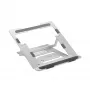 Kensington Easy Riser Aluminium Laptop Riser, Laptop stand, Silver, Aluminium, Silicone, Steel, 40.6 cm (16 inch), 5 kg, 86 - 118 mm