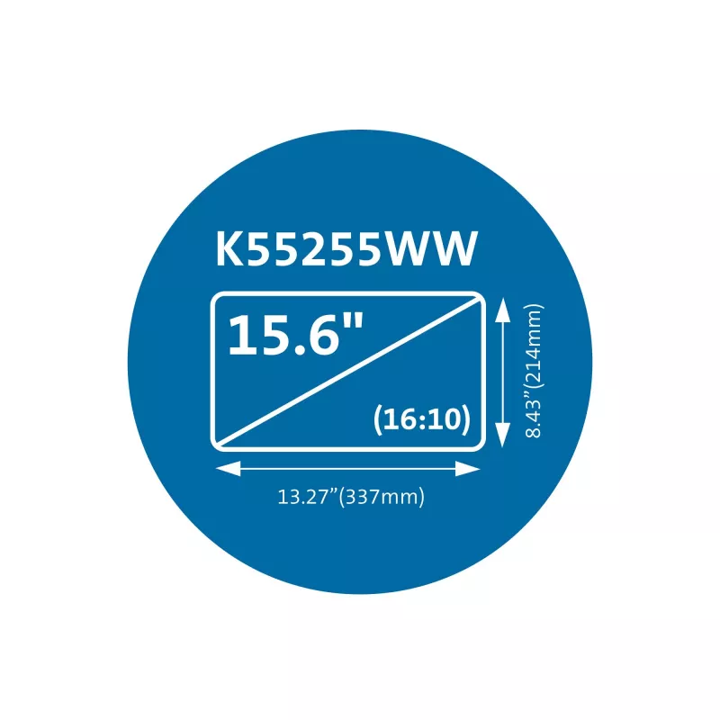 Kensington MagPro Magnetic Privacy Screen Filter for Laptops 15.6 inch (16:10)